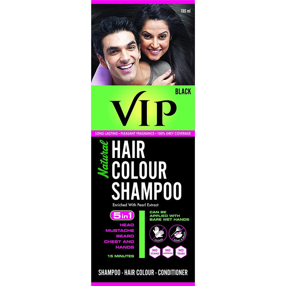 Vip Natural Hair Color Shampoo 