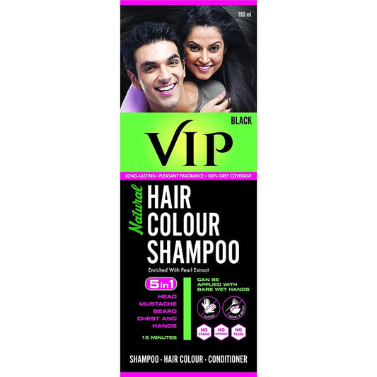 Vip Natural Hair Color Shampoo 
