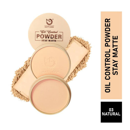 Matt Look CC Oil Control Stay Matte Powder - Natural 