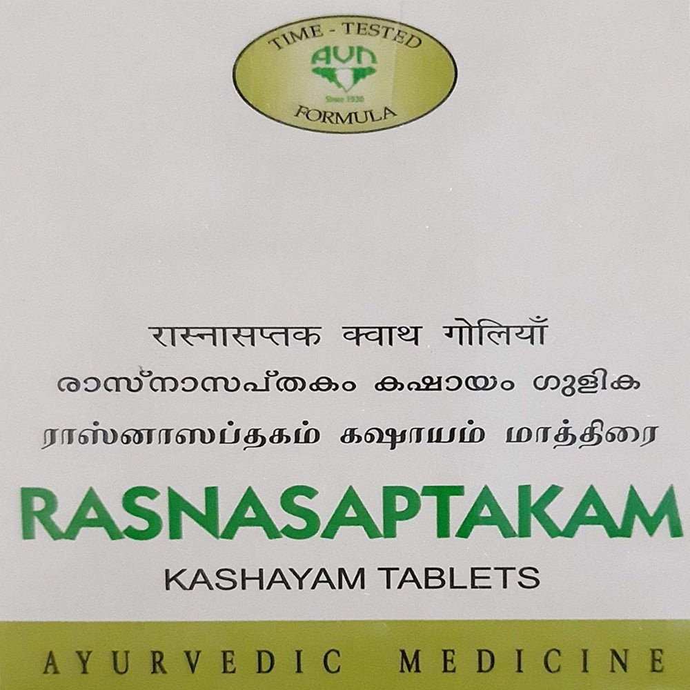 Avn Ayurveda Rasnasaptakam Kashayam Tablet 