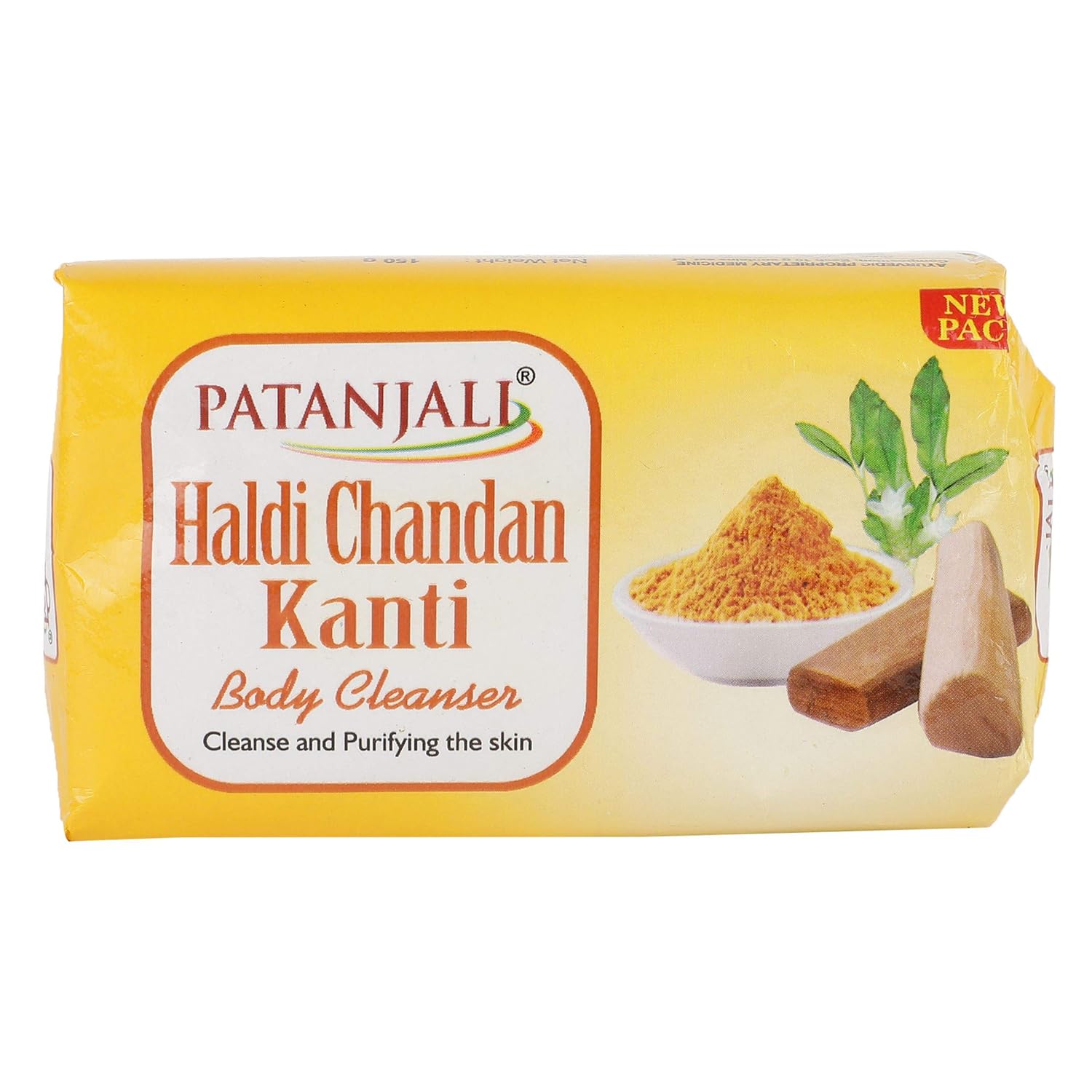 Patanjali Haldi Chandan Kanti Body Cleanser 
