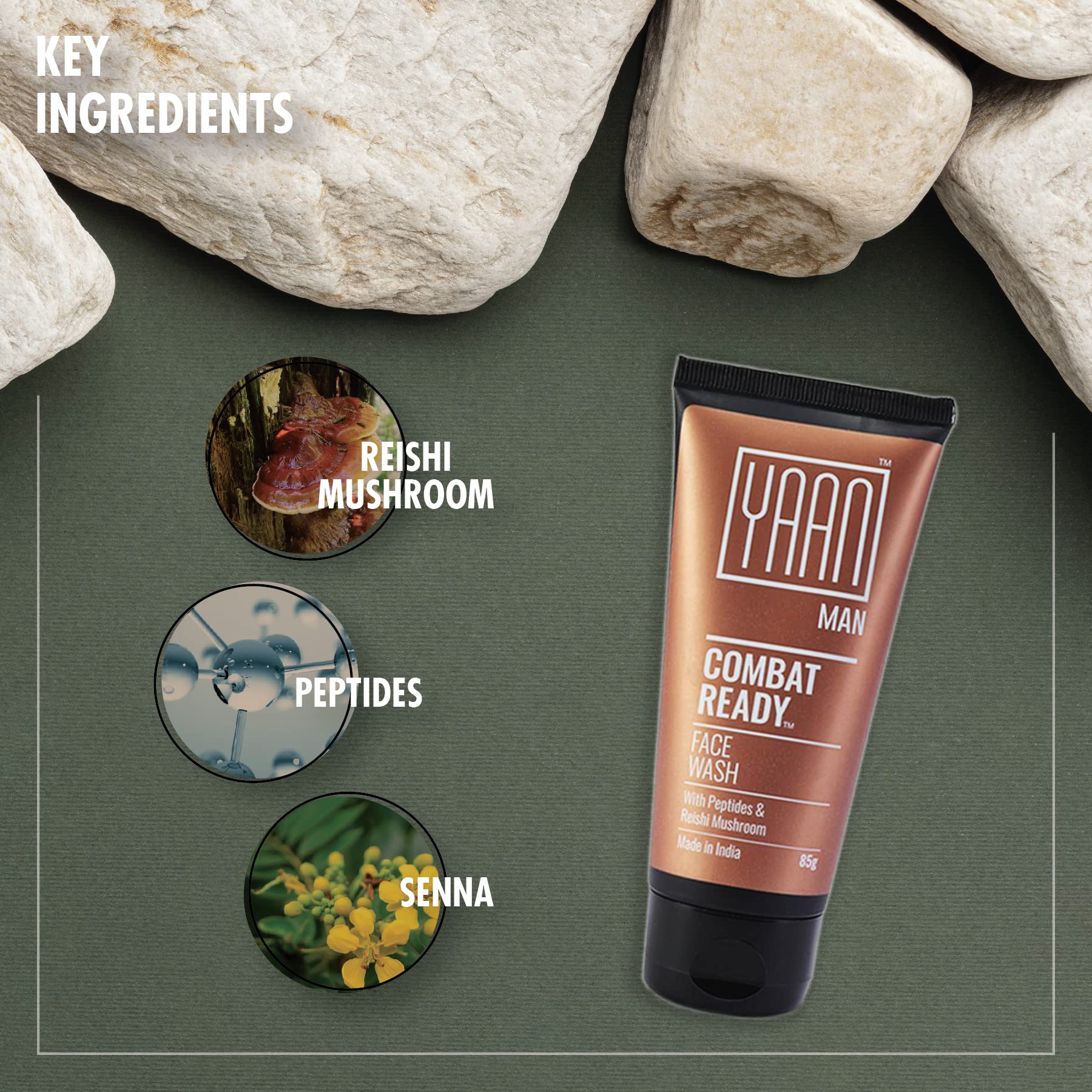 Yaan Man Combat Ready Face Wash  Grab2Buy YAAN MAN Grab2Buy