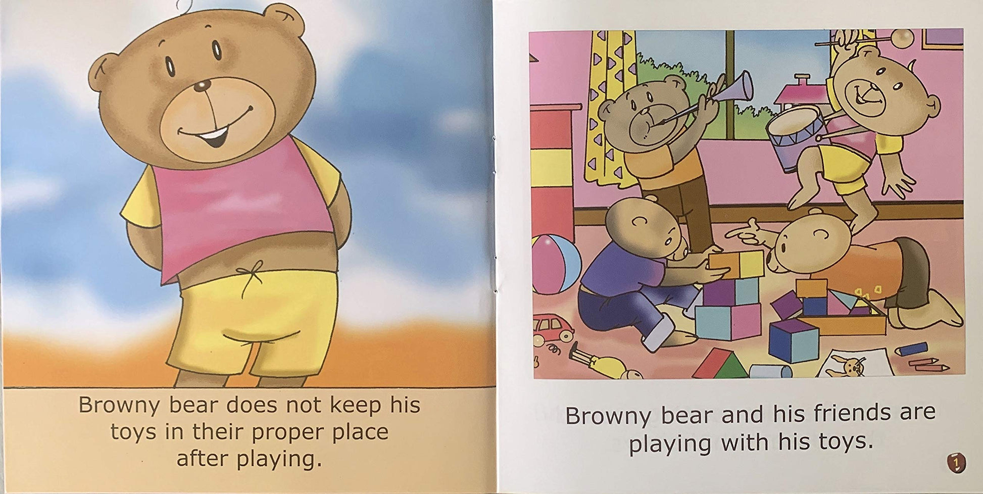 Browny Bear Keeps His Room Dirty.4