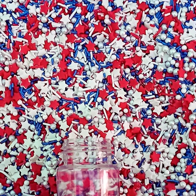 Confect Patriotic Sprinkles for Decoration 05