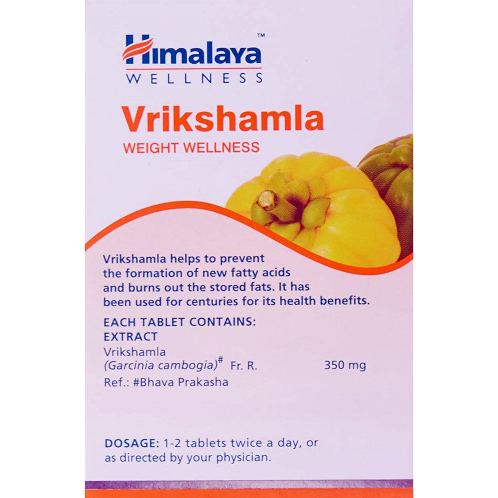 Himalaya Wellness Pure Herbs Vrikshamla Weight Wellness - 60 Tablets - Grab2buy