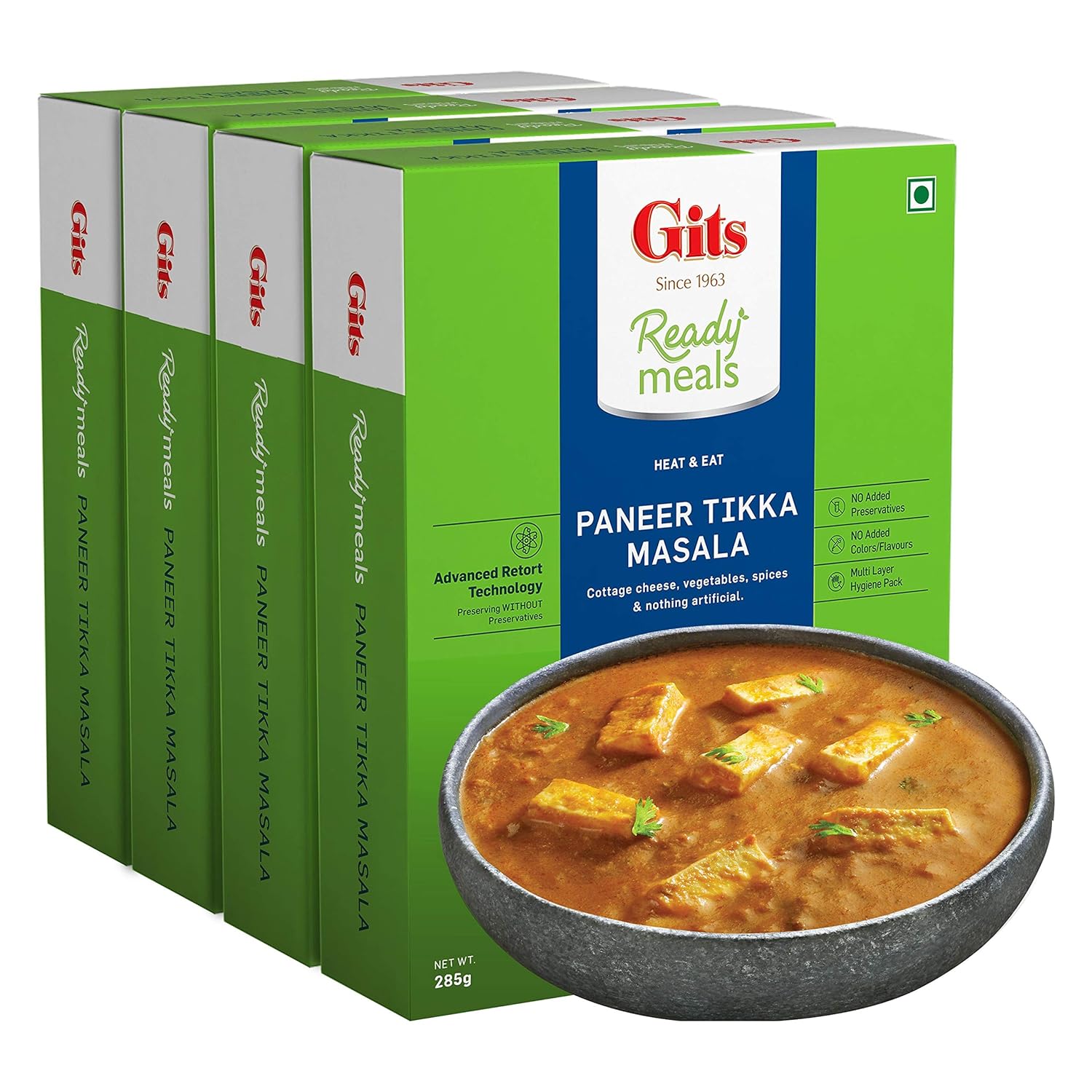 Gits Ready Meals Heat & Eat Paneer Tikka Masala 