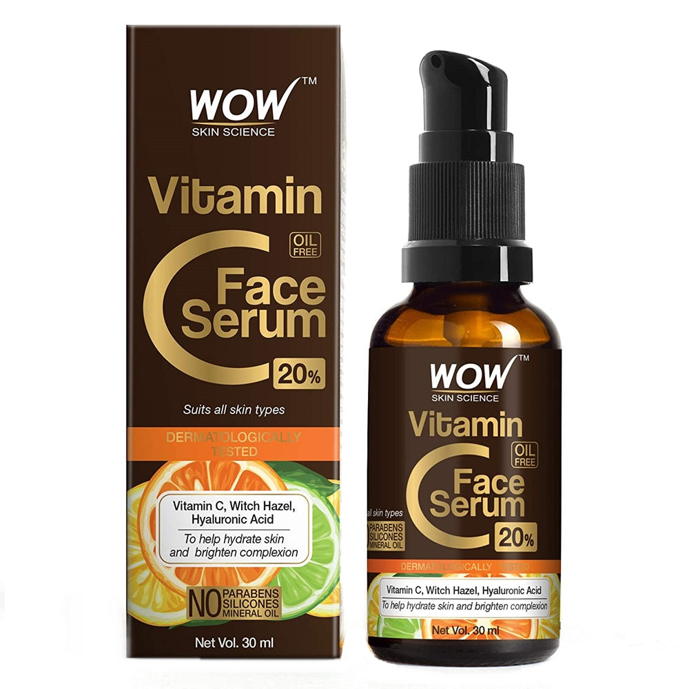 Wow Skin Science Vitamin C & Niacinamide Brightening Face Serum  Grab2Buy Wow Skin Science Grab2Buy