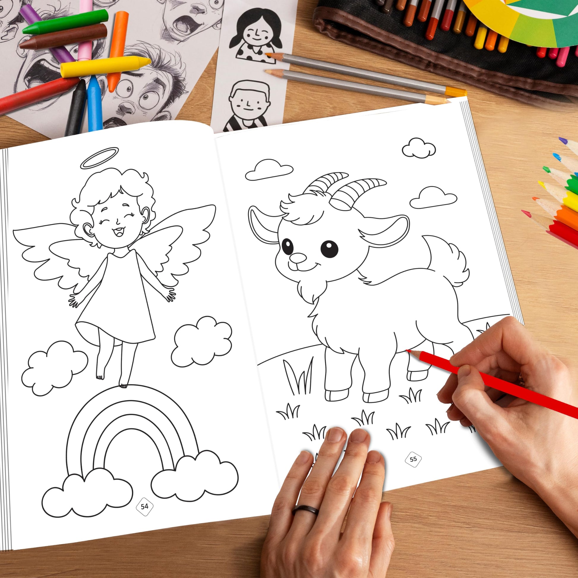Grand - 365 Colouring Book :- Learn With Colouring, Creative Learning For Toddlers, Preschool Colouring Book, Educational Book For Kids, Toddler Fun Book, Simple Colouring Book For Kids