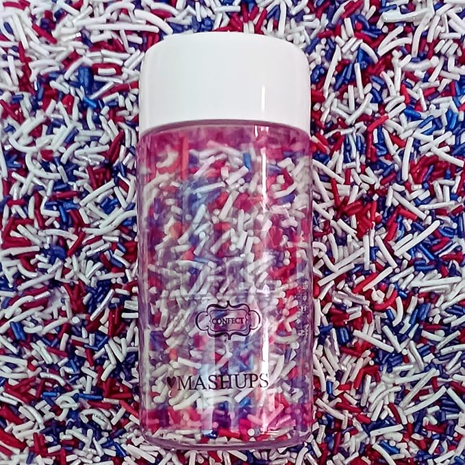 Confect Patriotic Sprinkles for Decoration 08