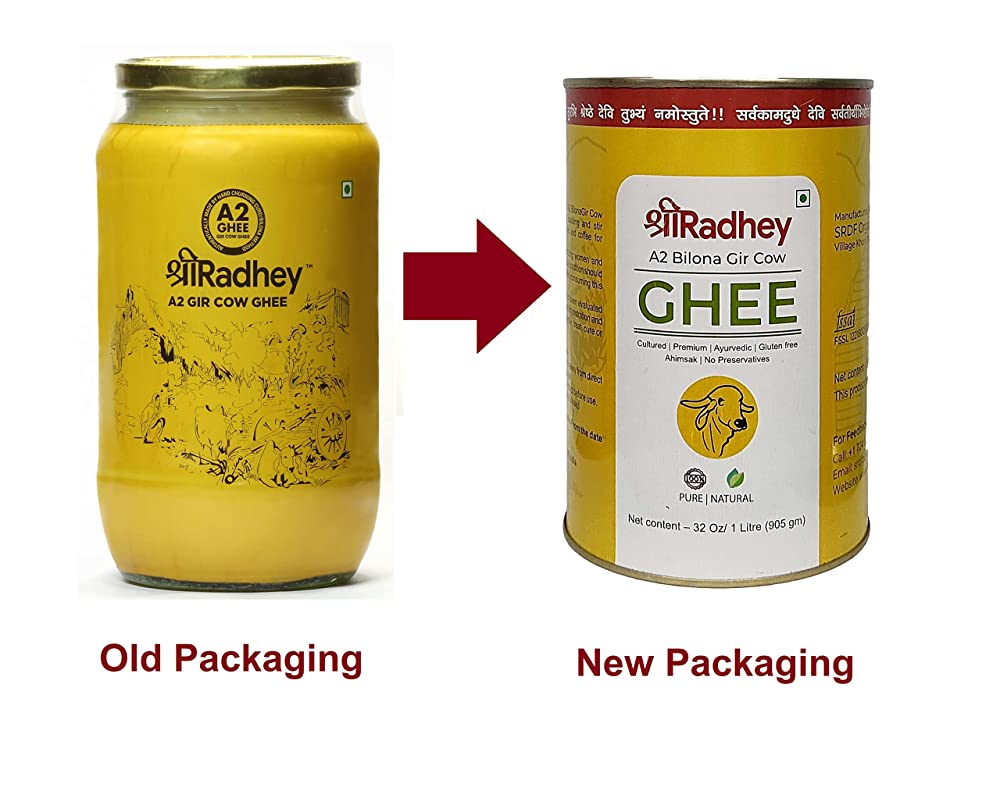 Shreeradhey A2 Bilona Gir Cow Ghee - Grab2buy