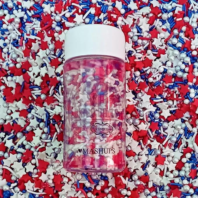 Confect Patriotic Sprinkles for Decoration 05