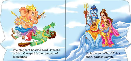Blessings Forever- Lord Ganesha (Die-Cut Board Book)