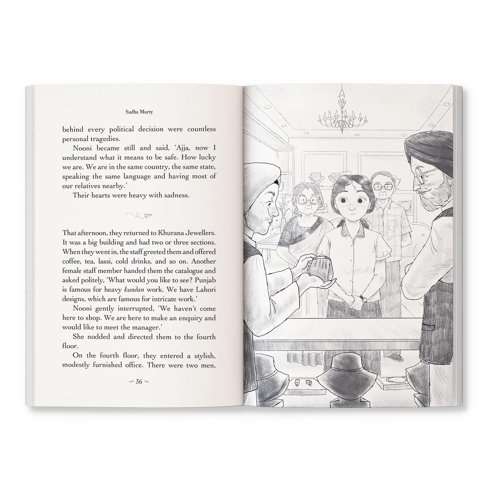 The Magic of the Lost Earrings: A New Nooni Adventure by Sudha Murty - A Story of History, Family Bonds and Hidden Treasures Ages 9+  Grab2Buy Generic Grab2Buy