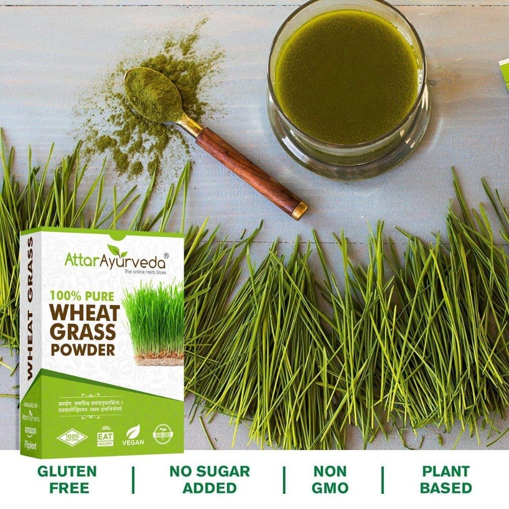 Attar Ayurveda Wheat Grass Powder 