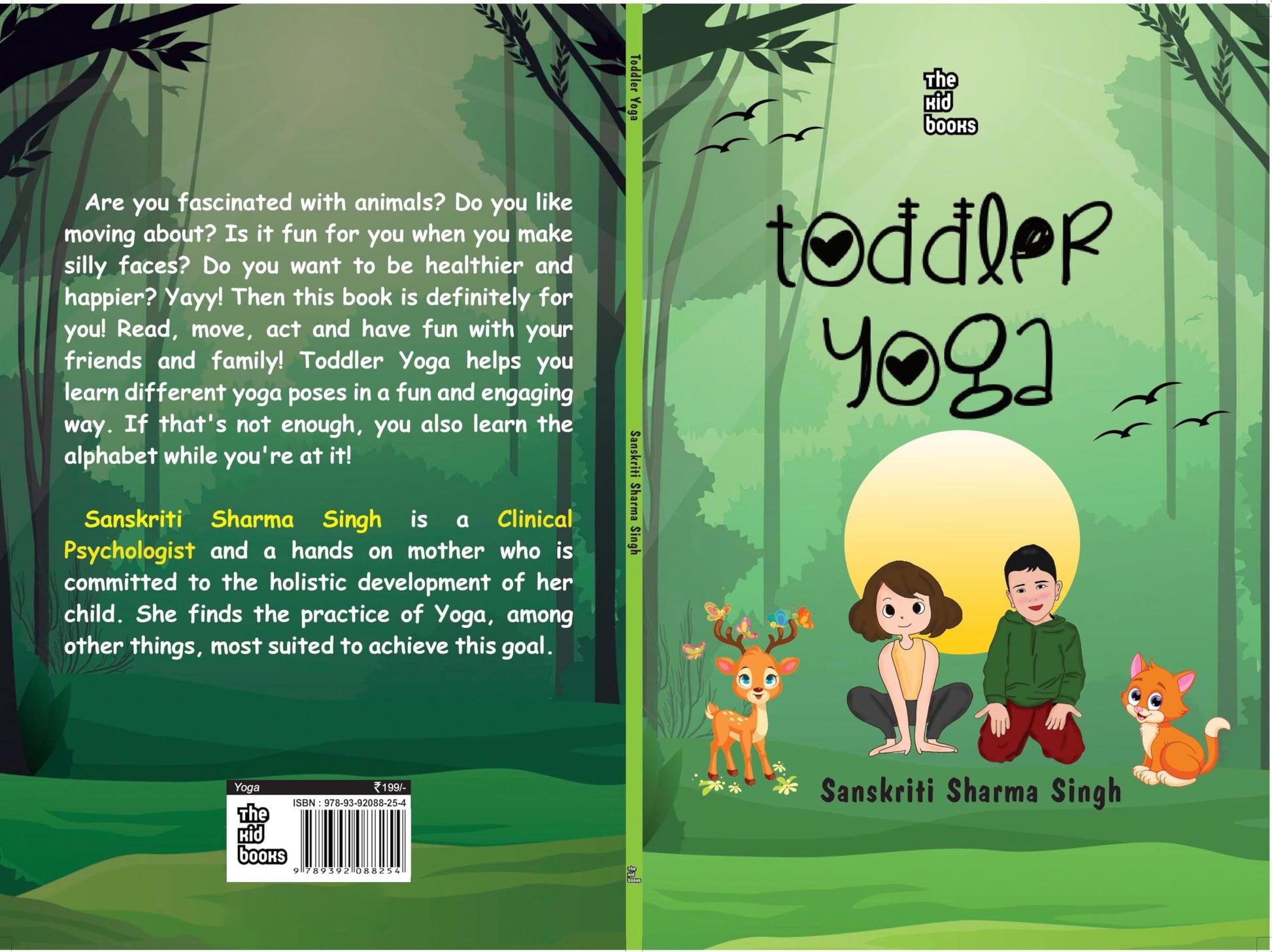 Toddler Yoga - Sanskriti Sharma Singh  Grab2Buy Unbound Script Grab2Buy