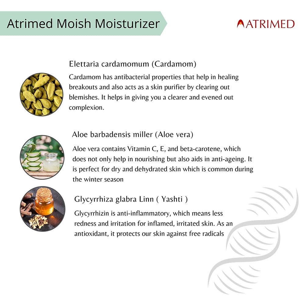 Atrimed Ayurvedic Moish Herbal Moisturizer  Grab2Buy Atrimed Grab2Buy