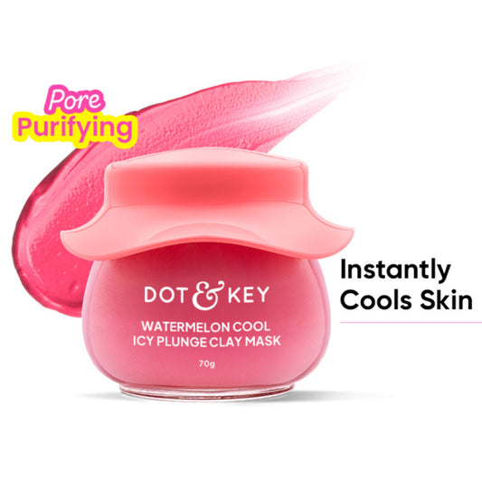 Dot & Key Watermelon Cool Icy Plunge Clay Mask