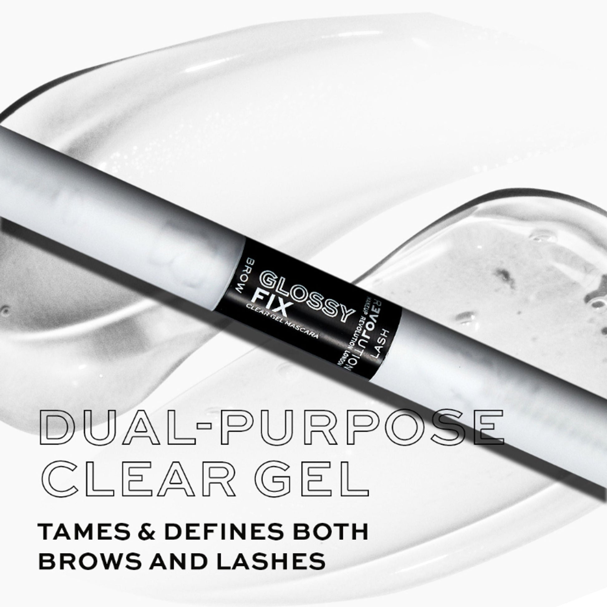 Makeup Revolution Relove Glossy Fix Clear Brow Gel Mascara