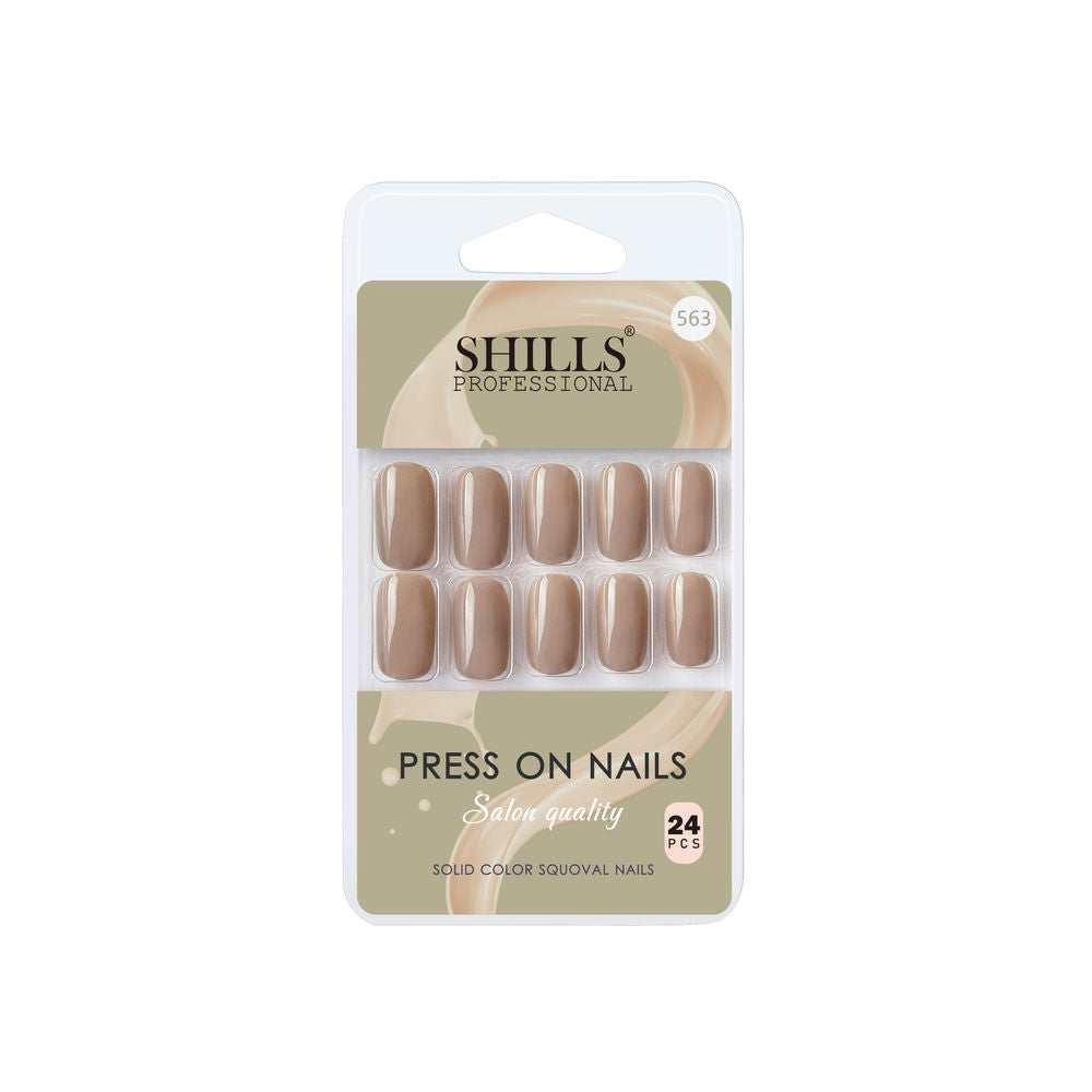 Shills Professional Reusable Press On Nails Square - SPN563
