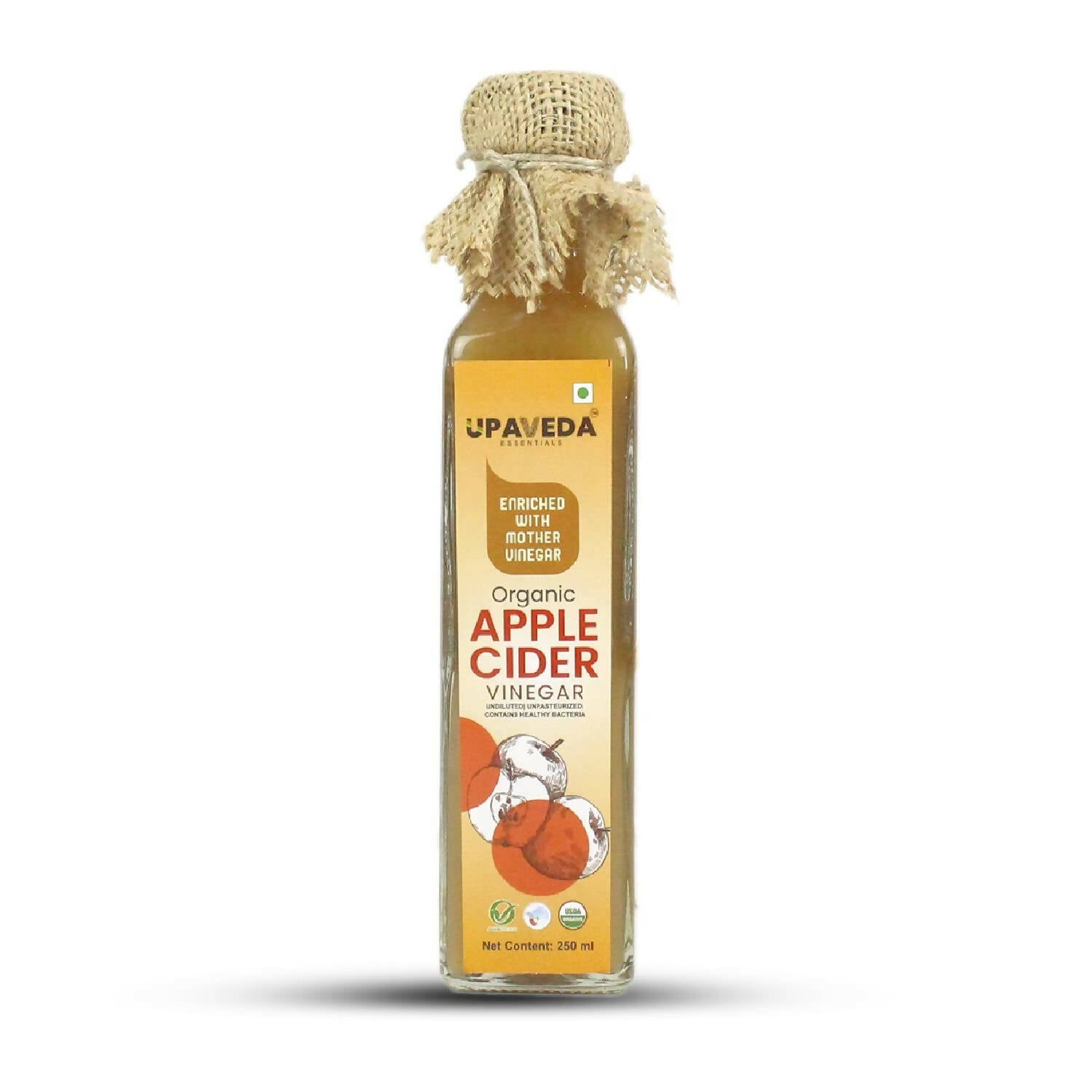 Upaveda Organic Apple Cider Vinegar 