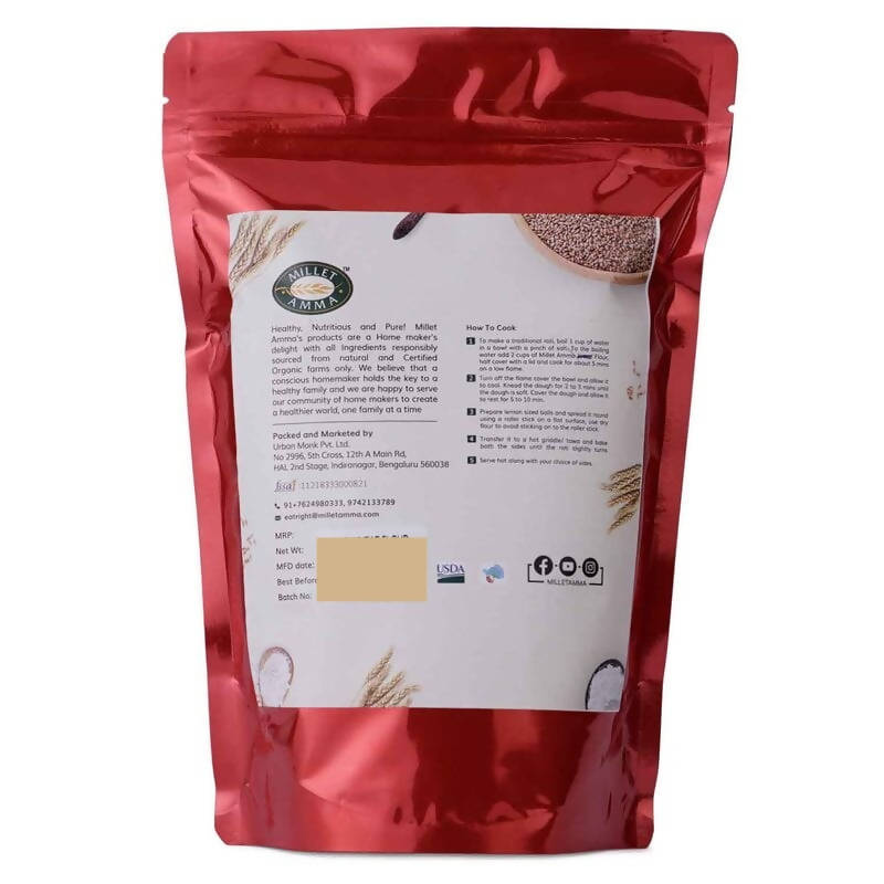 Millet Amma organic Ragi Flour - Grab2buy