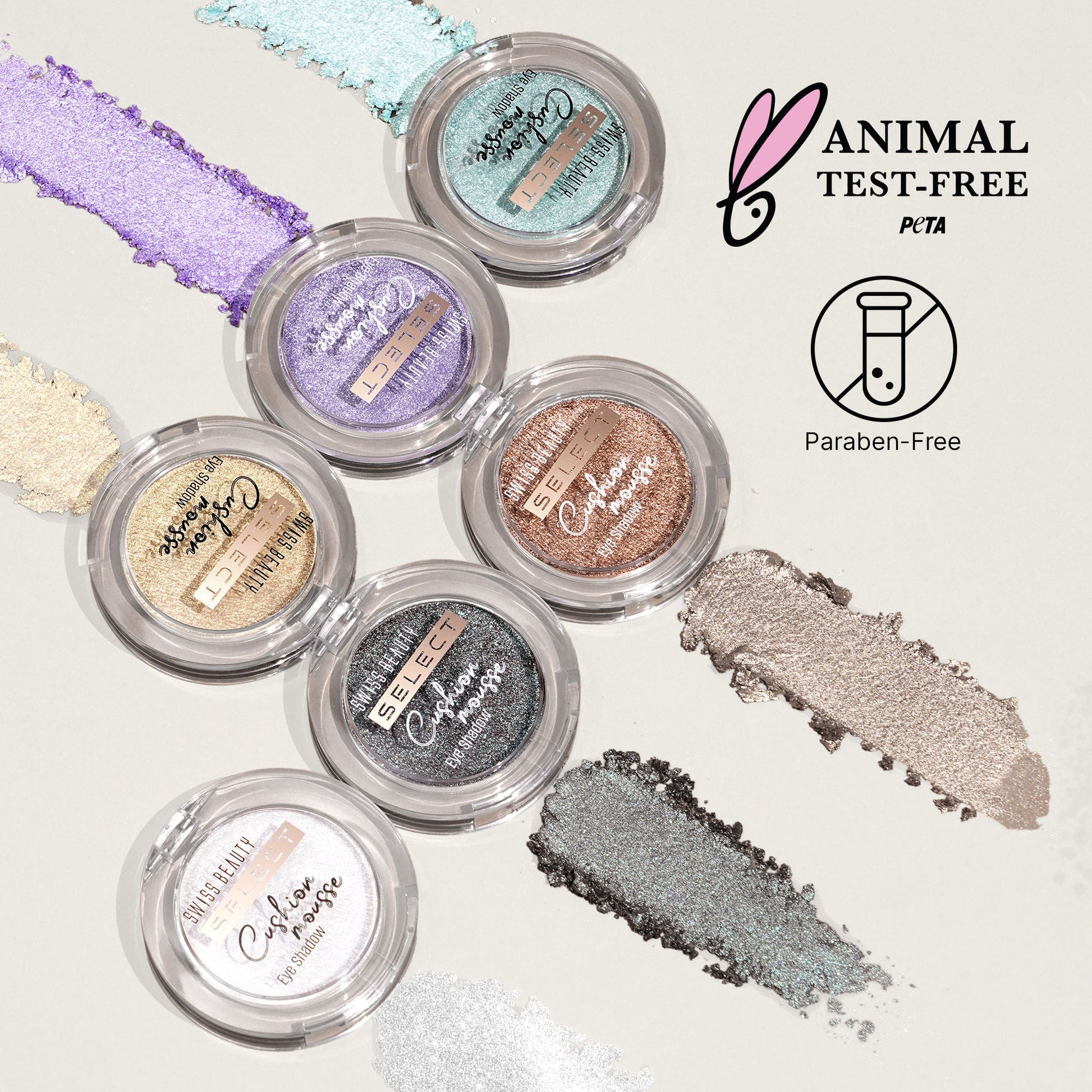 Swiss Beauty Select Cushion Mousse Eyeshadow - 4 Ultra Lilac