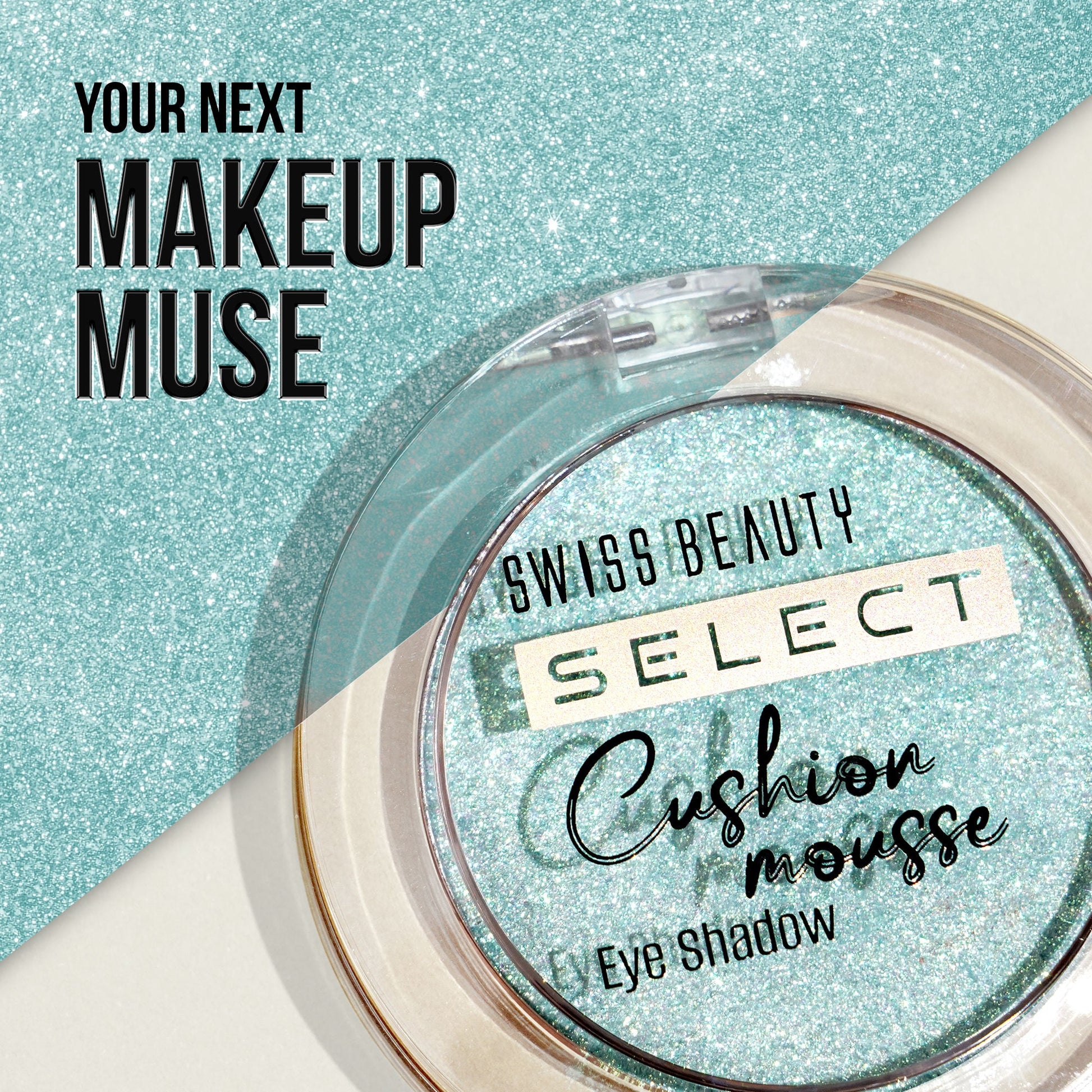 Swiss Beauty Select Cushion Mousse Eyeshadow - 5 Illuminating Gold