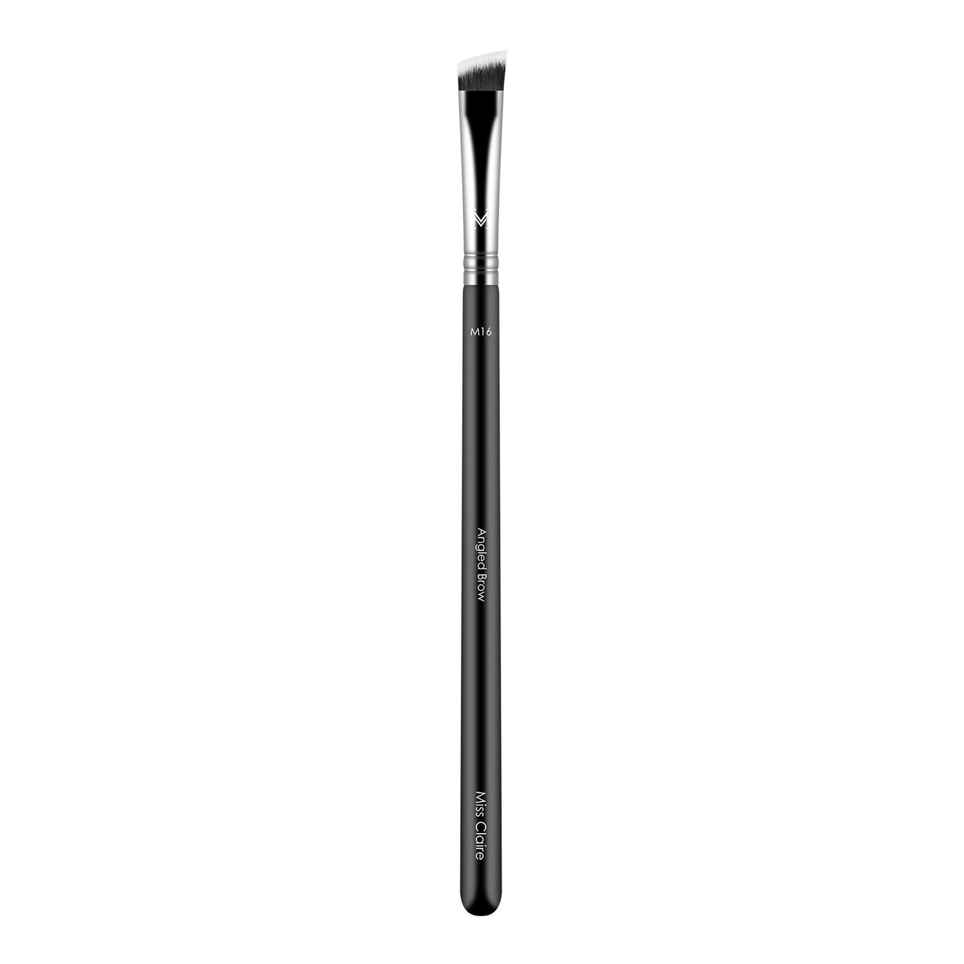 Miss Claire M16 - Angled Brow Brush - Chrome