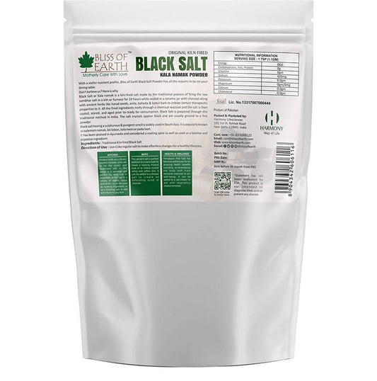 Bliss of Earth Original Kiln-Fired Black Salt - Grab2buy