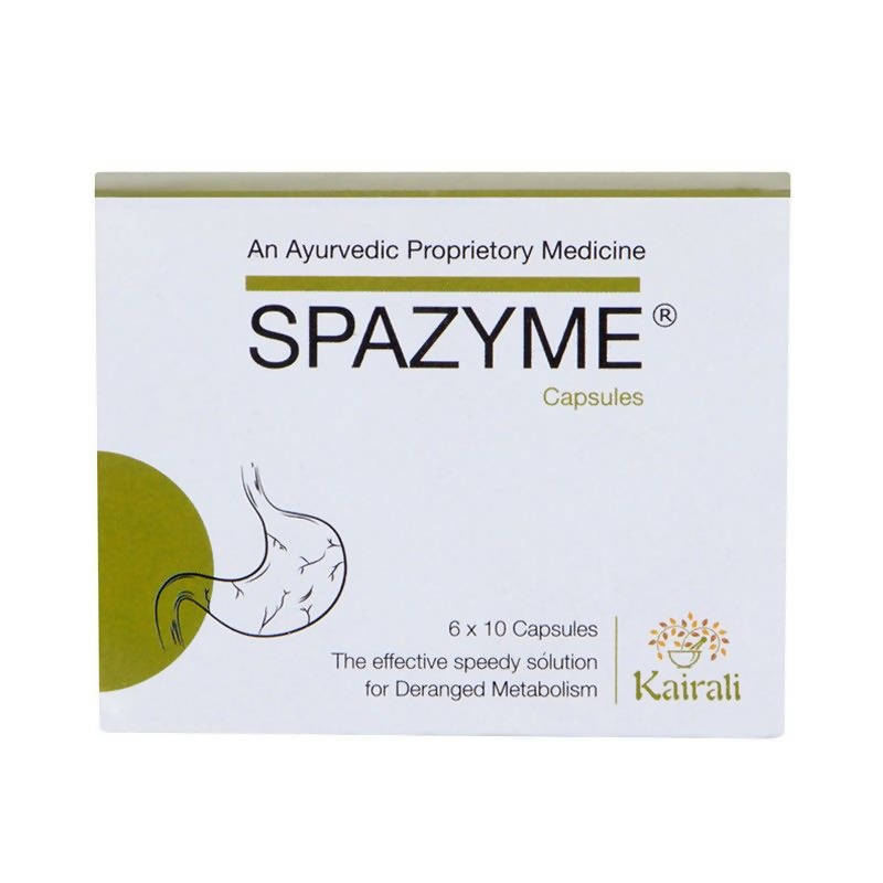 Kairali Ayurvedic Spazyme Capsules - Grab2buy