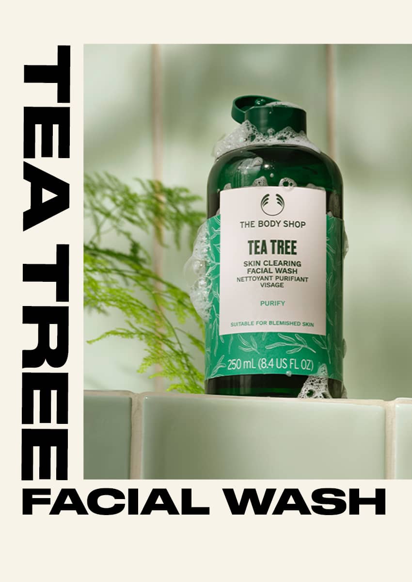 The Body Shop Tea Tree Skin Clearing Facial Wash  Grab2Buy The Body Shop Grab2Buy