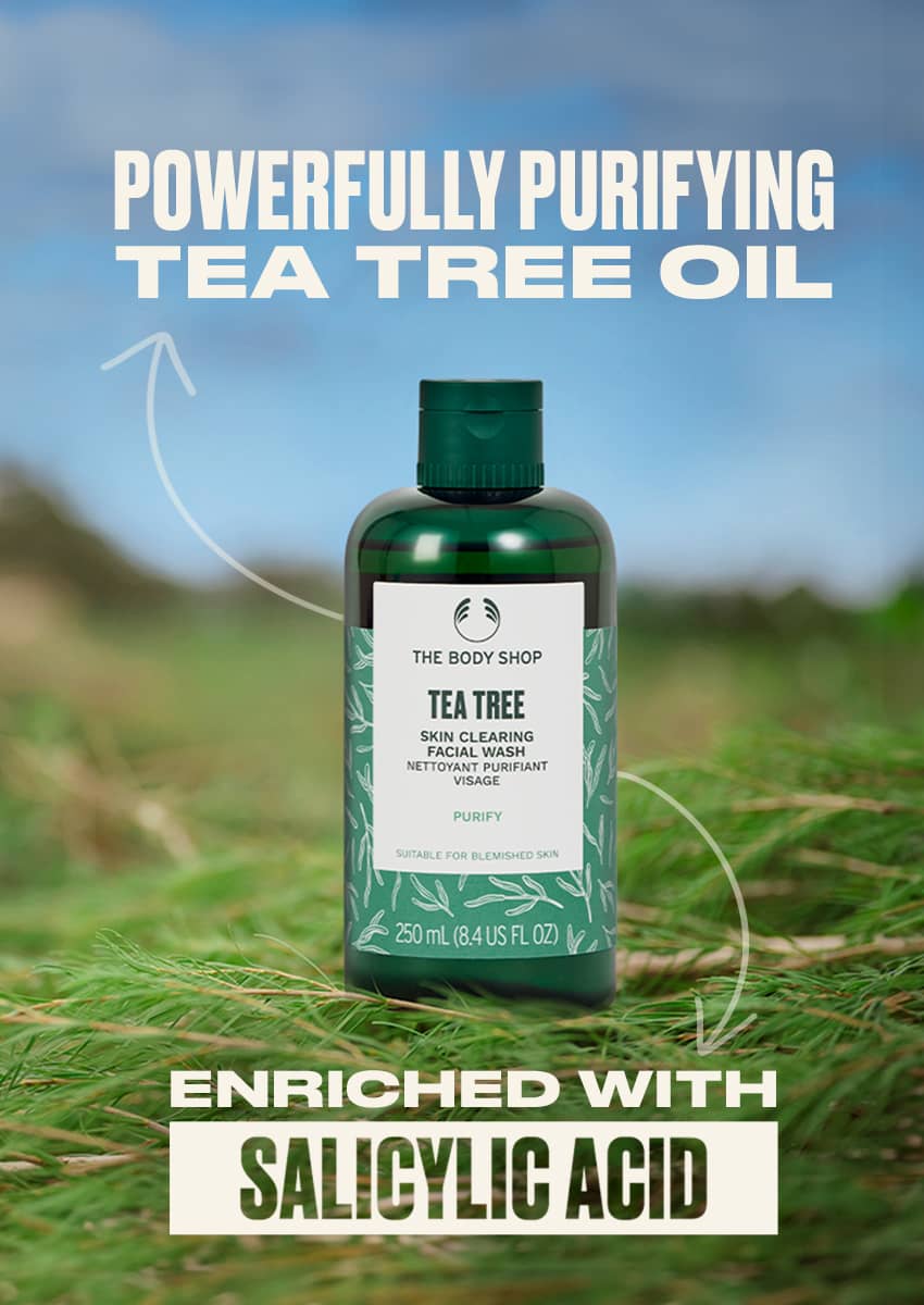 The Body Shop Tea Tree Skin Clearing Facial Wash  Grab2Buy The Body Shop Grab2Buy