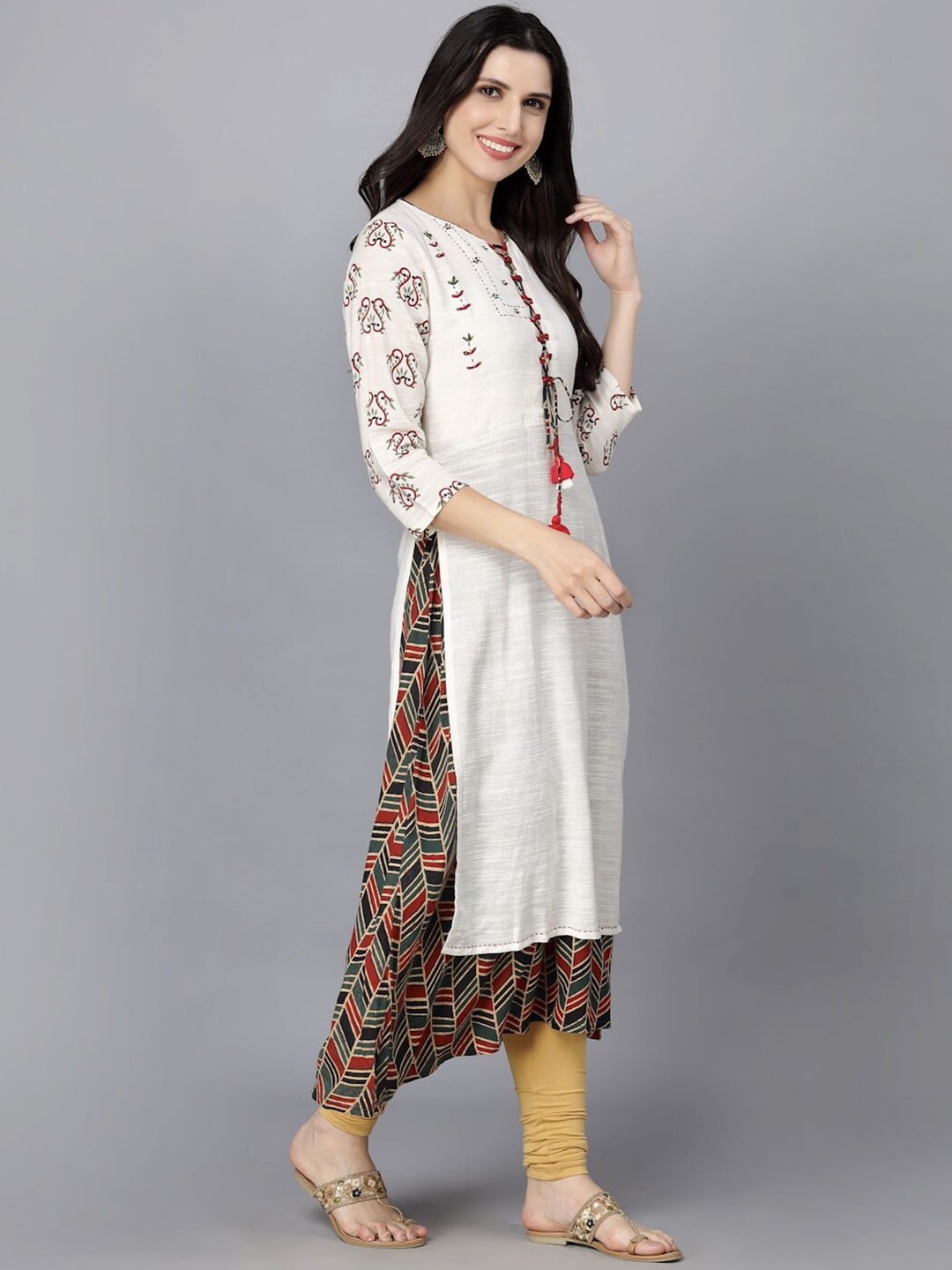 HERE&NOW Women Ethnic Motifs Printed Kurta