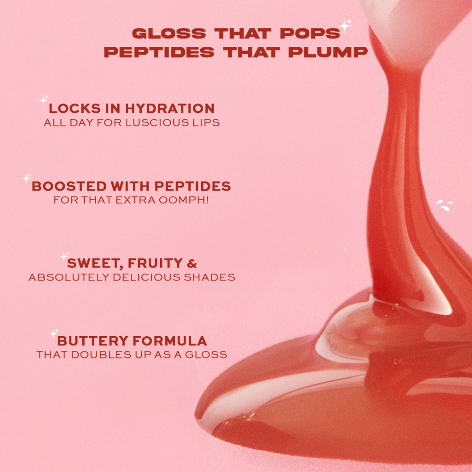 Makeup Revolution Juicy Peptide Lip Balm - Clear Ice