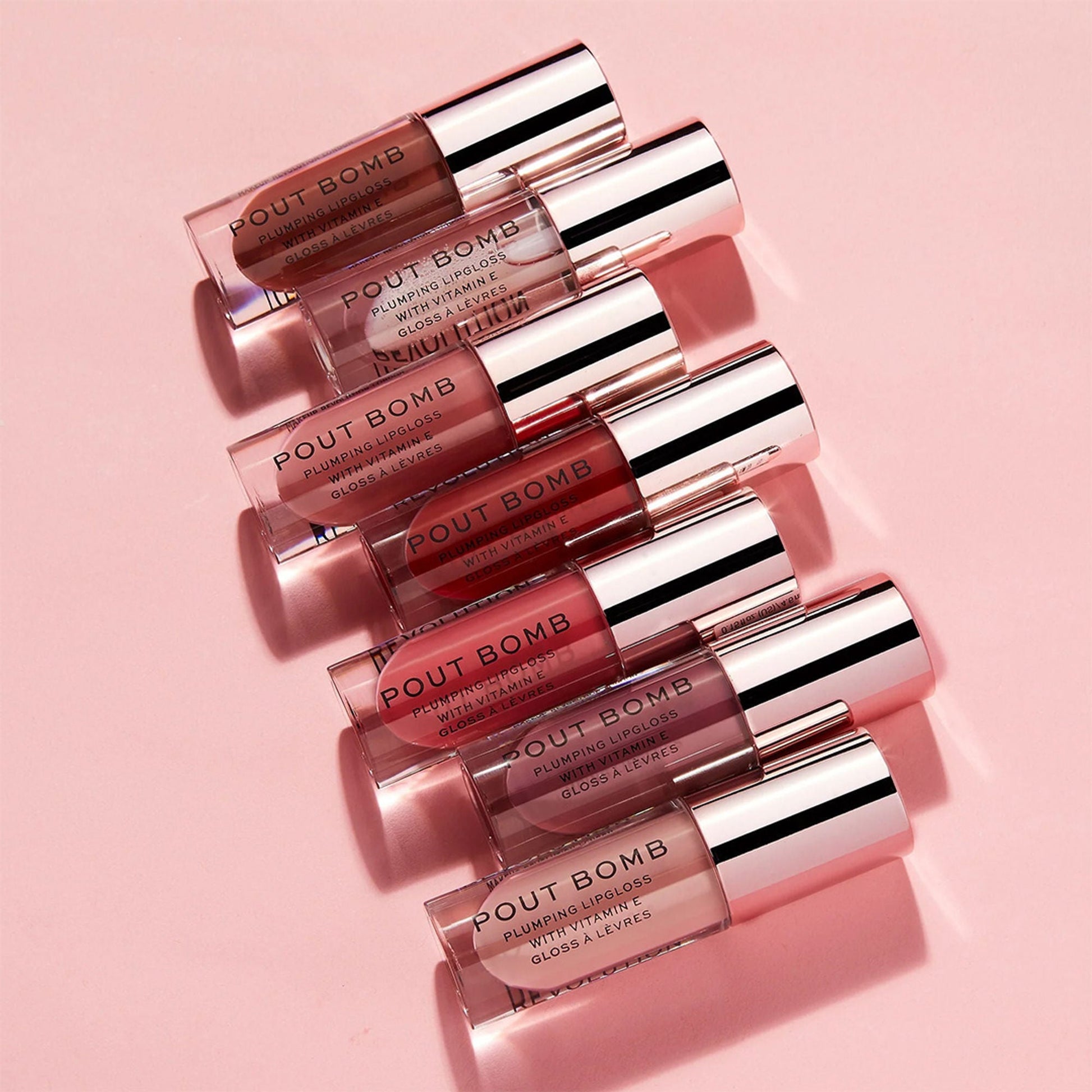 Makeup Revolution Pout Bomb Plumping Gloss - Peachy Coral