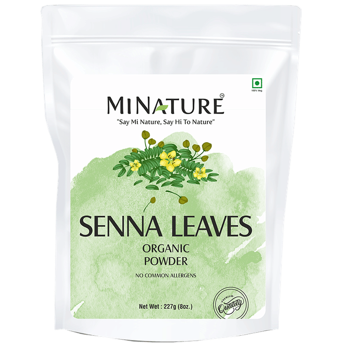 Minature Senna Leaves Organic Powder 