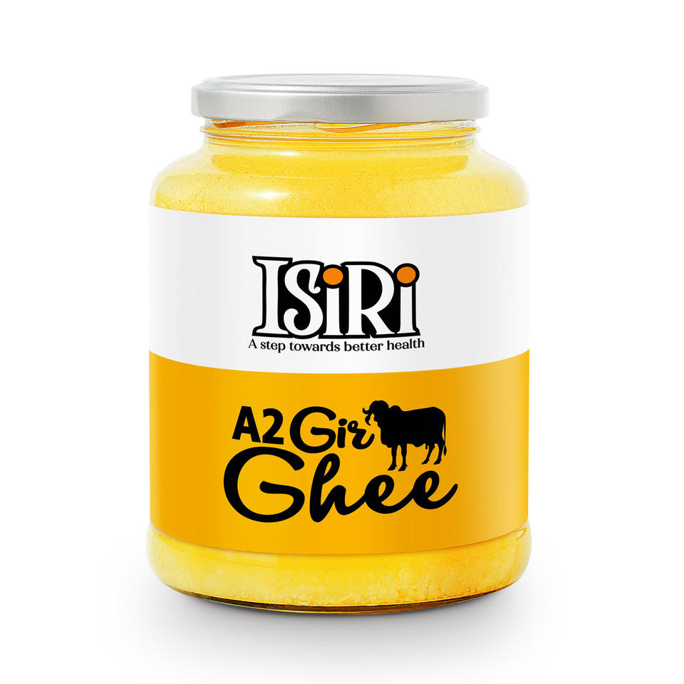 Isiri A2 Desi Cow Ghee | Made From Grass Fed A2 Cow's Milk | Organic & Pure Ghee 