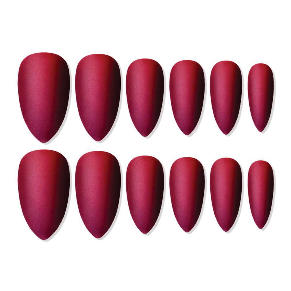Shills Professional Reusable Press On Nails Sharp Almond - SPN686