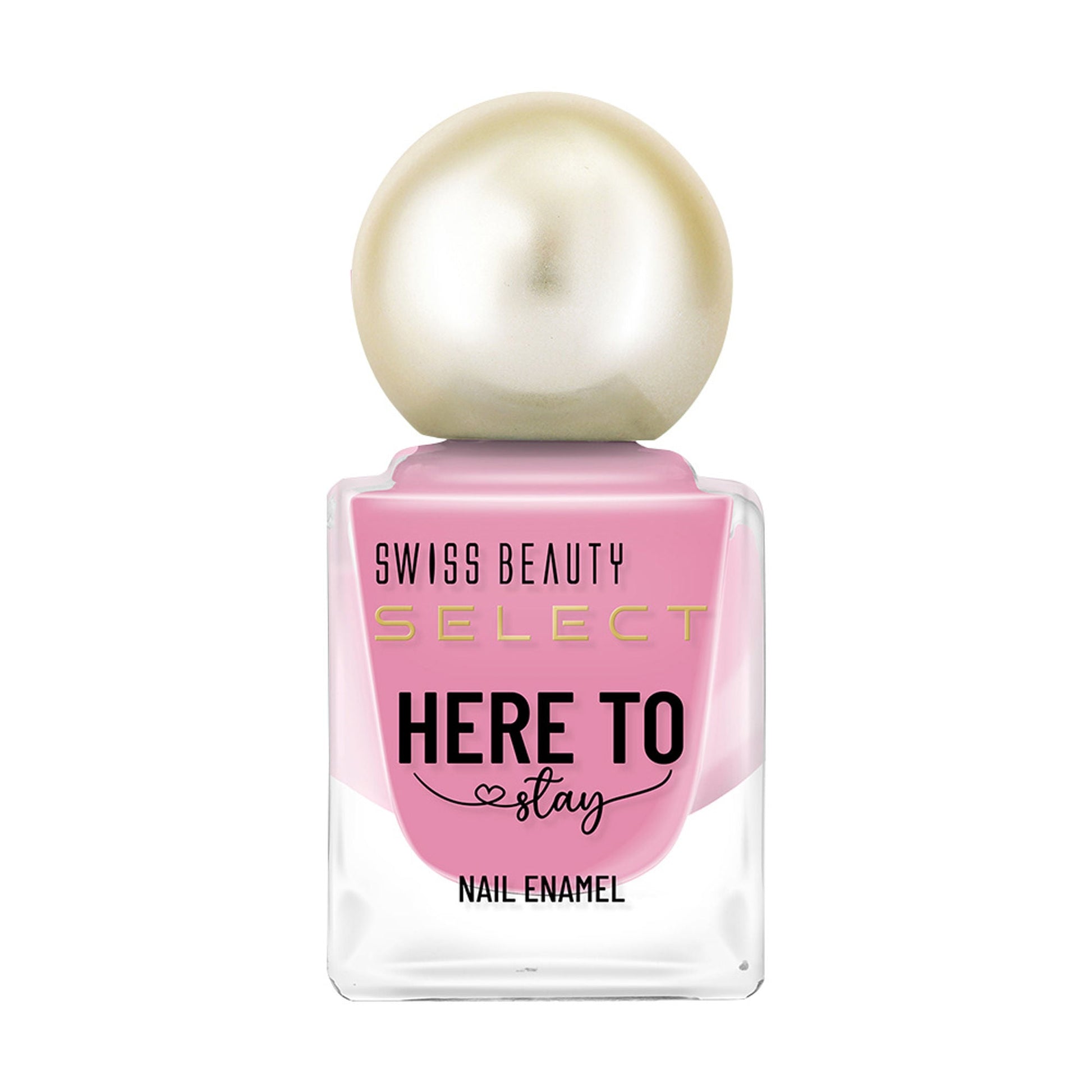 Swiss Beauty Select Here To Stay Nail Enamel - Mild Rose