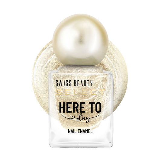 Swiss Beauty Select Here To Stay Nail Enamel - Chunky Champagne