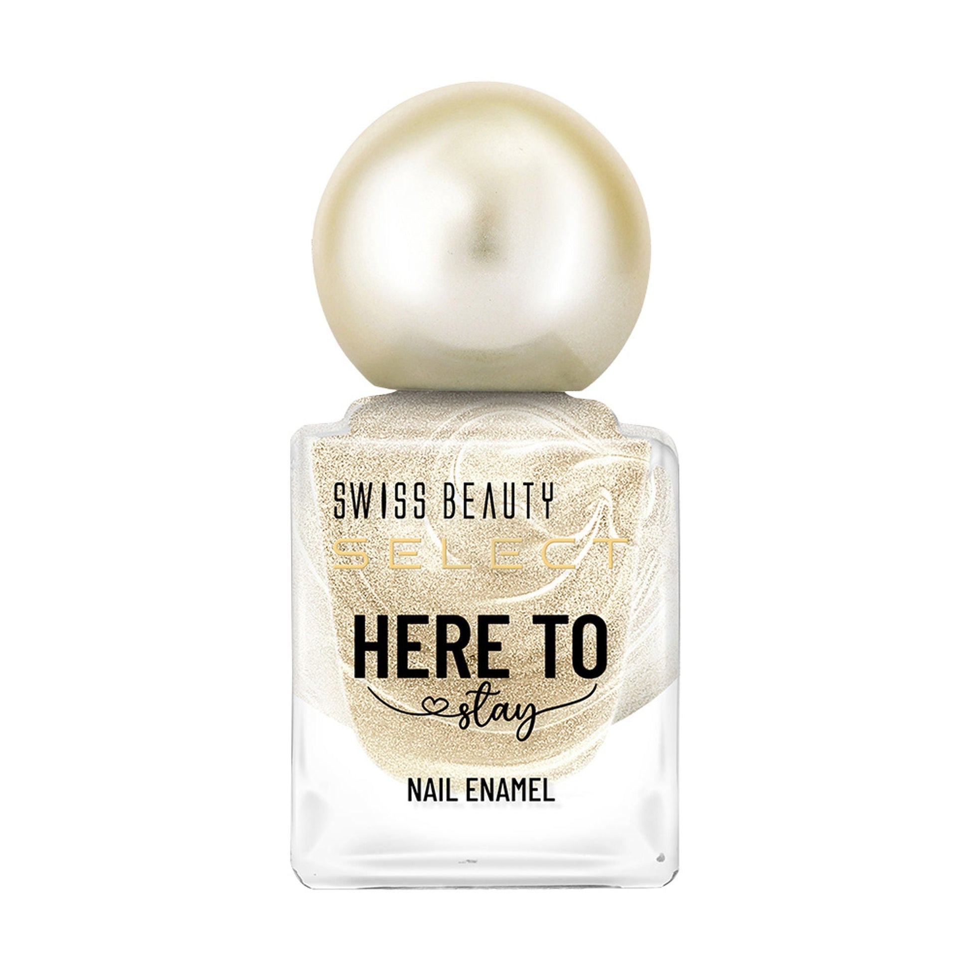 Swiss Beauty Select Here To Stay Nail Enamel - Chunky Champagne