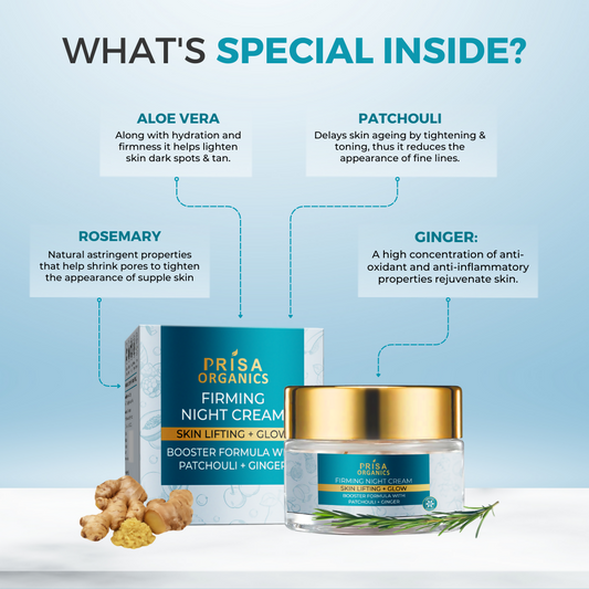 Prisa Organics Firming Night Cream - Grab2buy