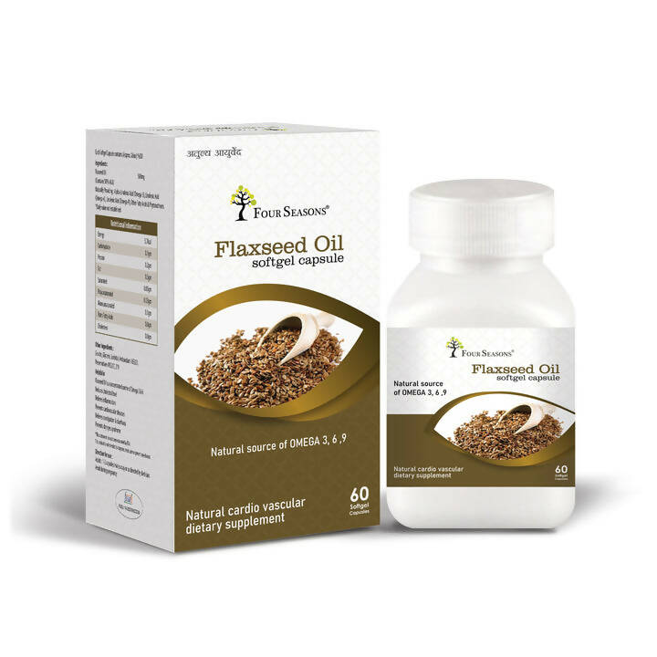 Four Seasons Flaxseed Oil Capsules - Grab2buy