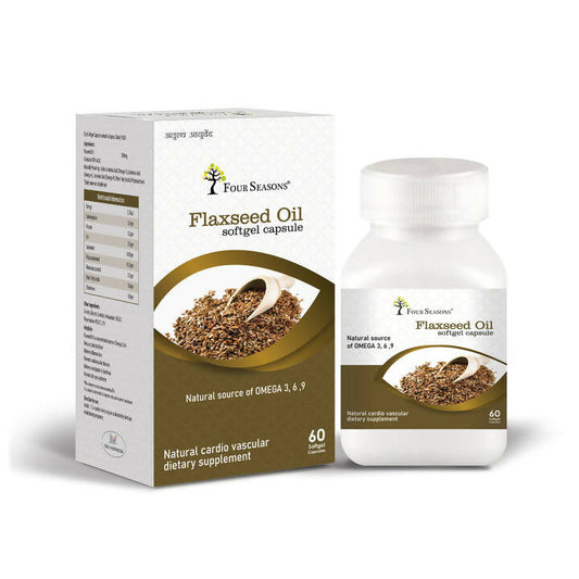 Four Seasons Flaxseed Oil Capsules - Grab2buy