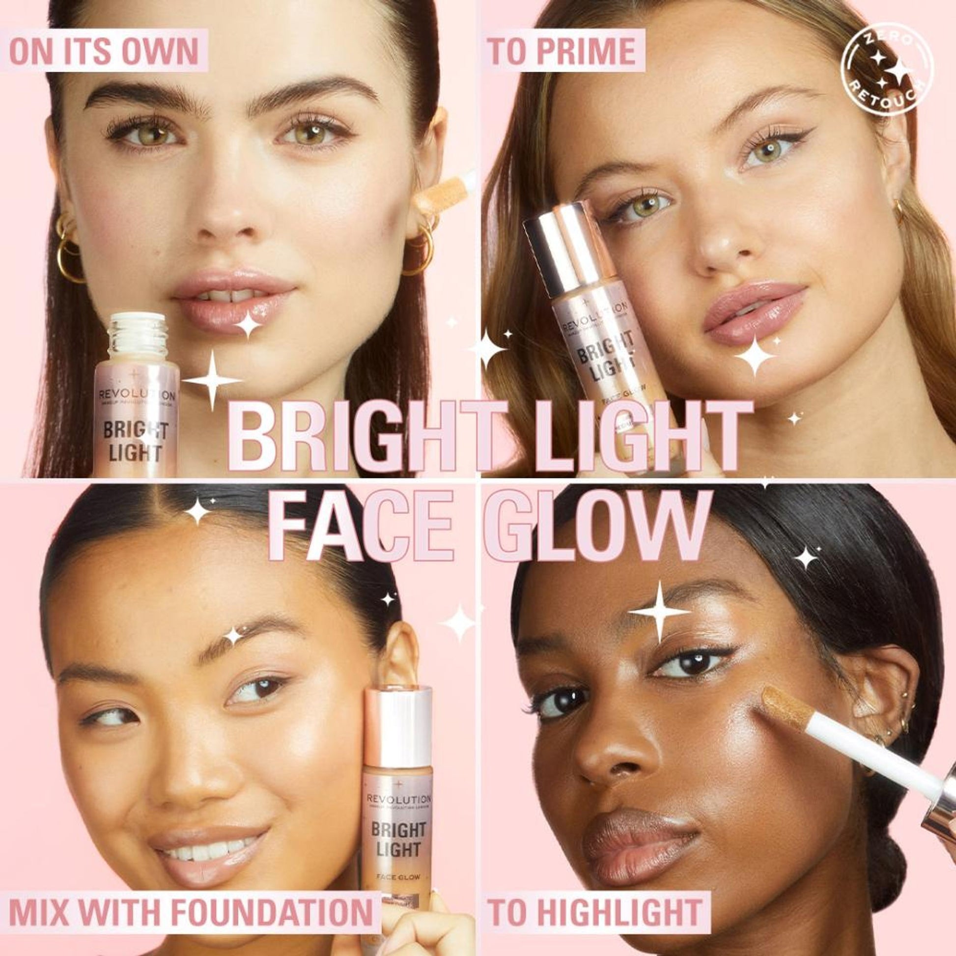Makeup Revolution Bright Light Face Glow Gleam Light