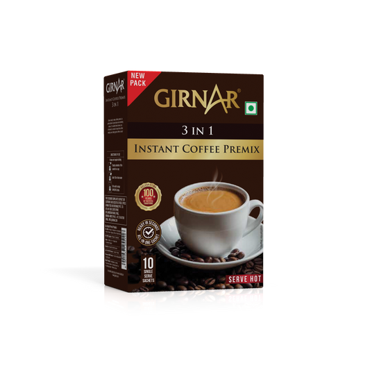 Girnar Instant Premix 3 In 1 Coffee | Swadesiicart