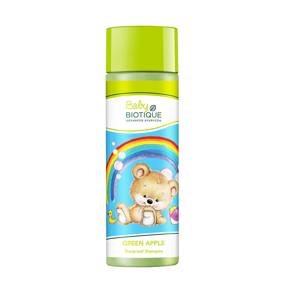 Biotique Disney Baby Bio Green Apple Tearproof Shampoo For Kids - Grab2buy