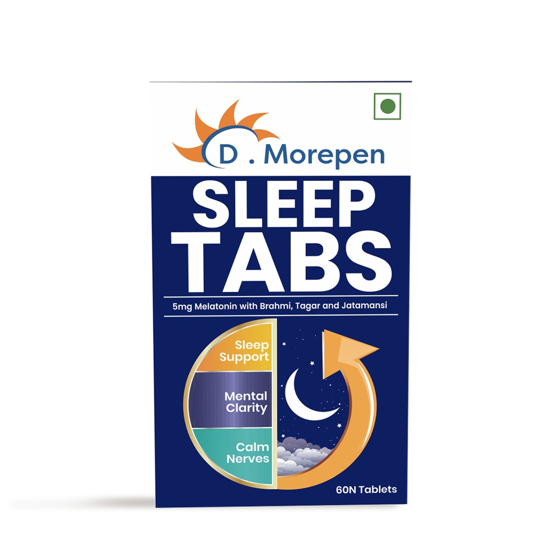 Dr. Morepen Sleep Tabs Melatonin 5mg Sleeping Tablets 