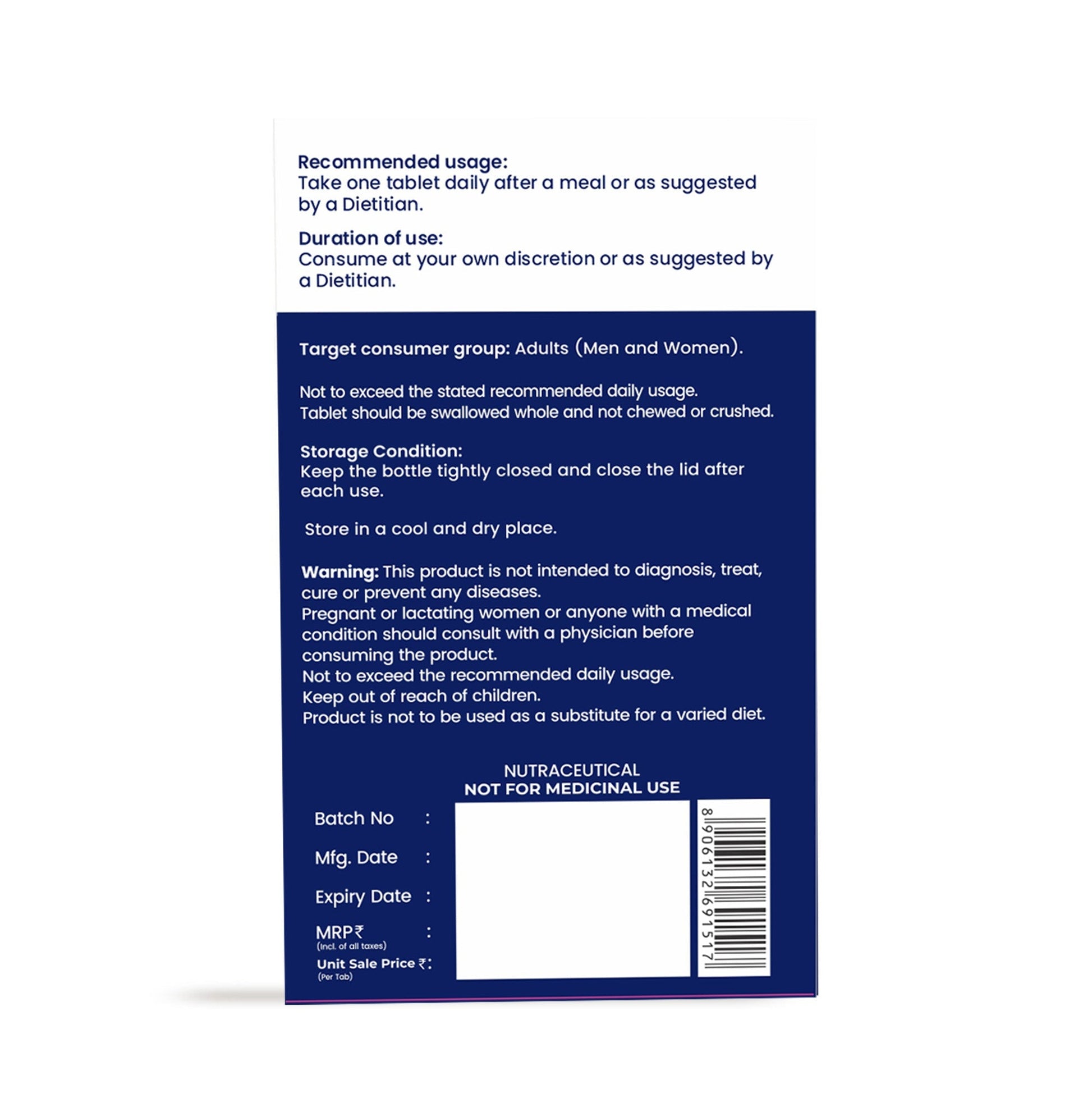 Dr. Morepen Sleep Tabs Melatonin 5mg Sleeping Tablets 