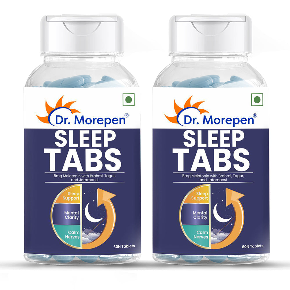 Dr. Morepen Sleep Tabs Melatonin 5mg Sleeping Tablets 